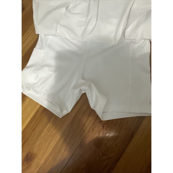 PUMA PWRSHAPE Solid Skirt Small Long White NEW Skort Performance Athletic Golf - Picture 12 of 13